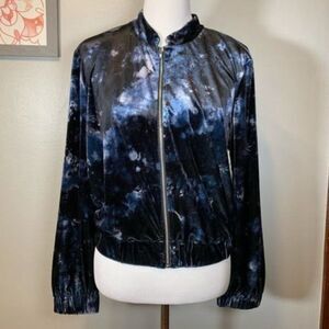 B.O.G | Dietrich Midnight Velvet Tie Dye Jacket